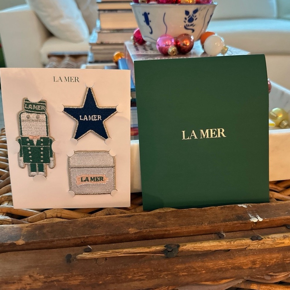 NIB. 3 La Mer Fabric Patches.